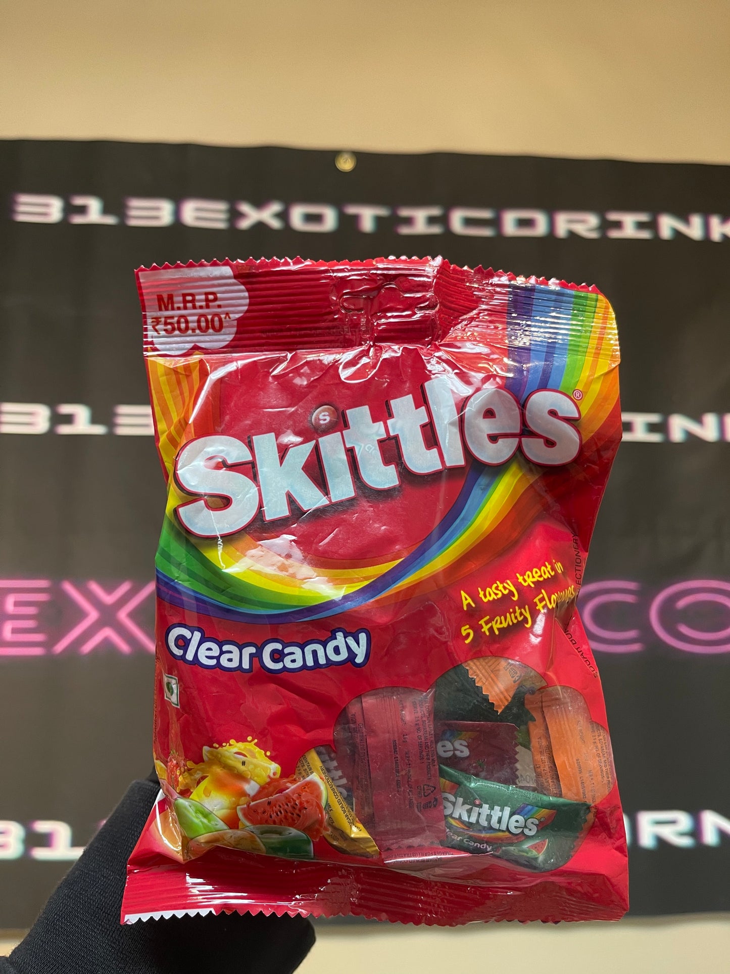 Skittles Clear