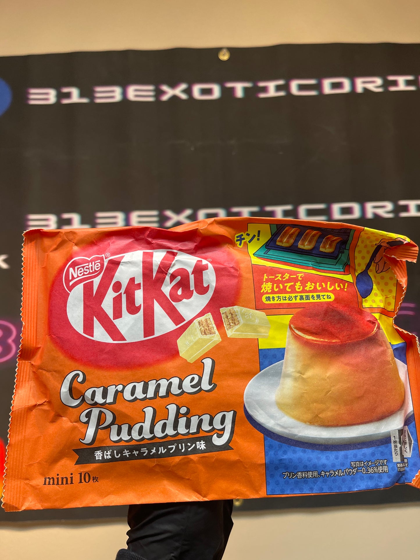 KitKat Caramel Pudding