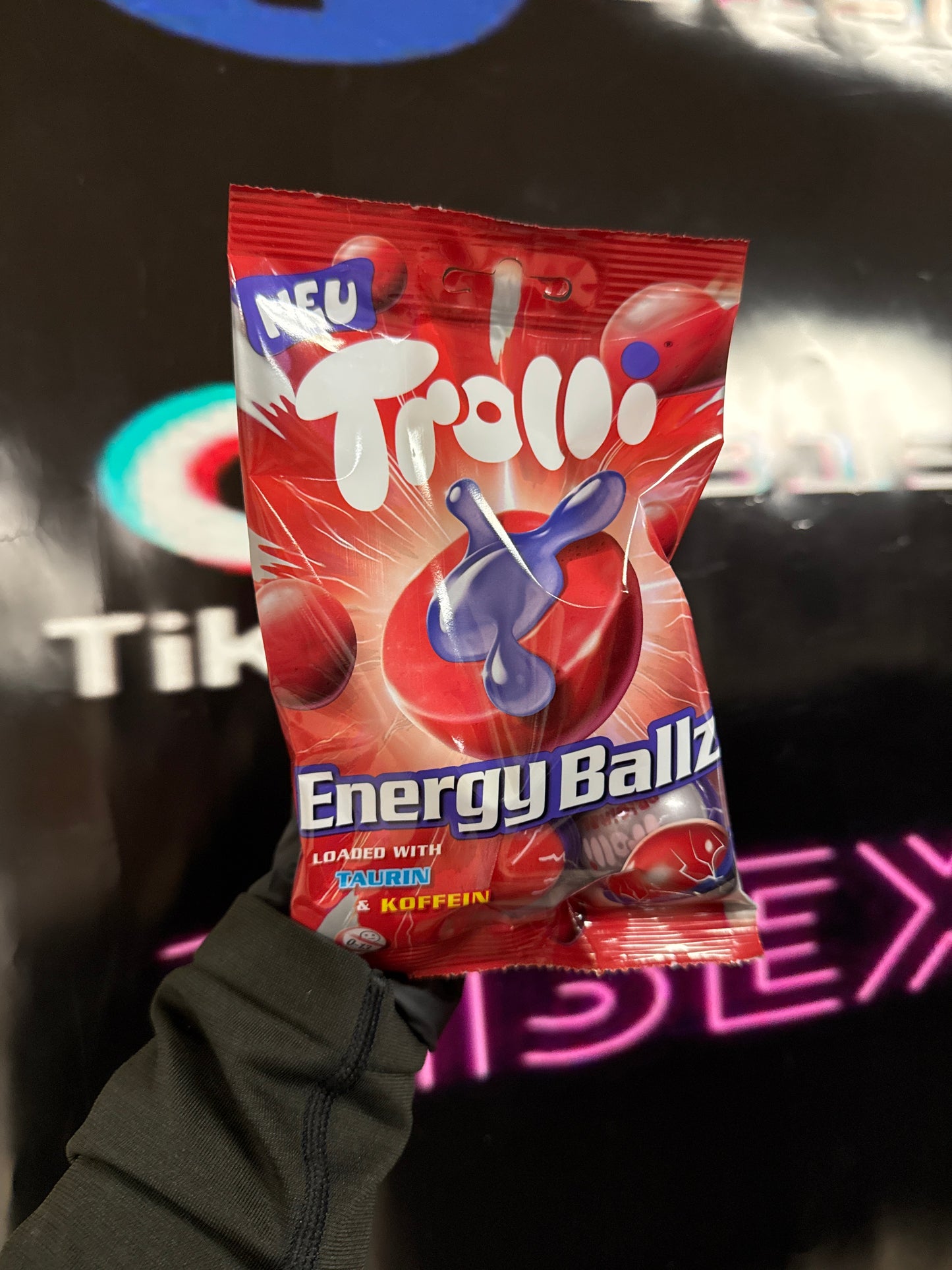 Trolli energy balls