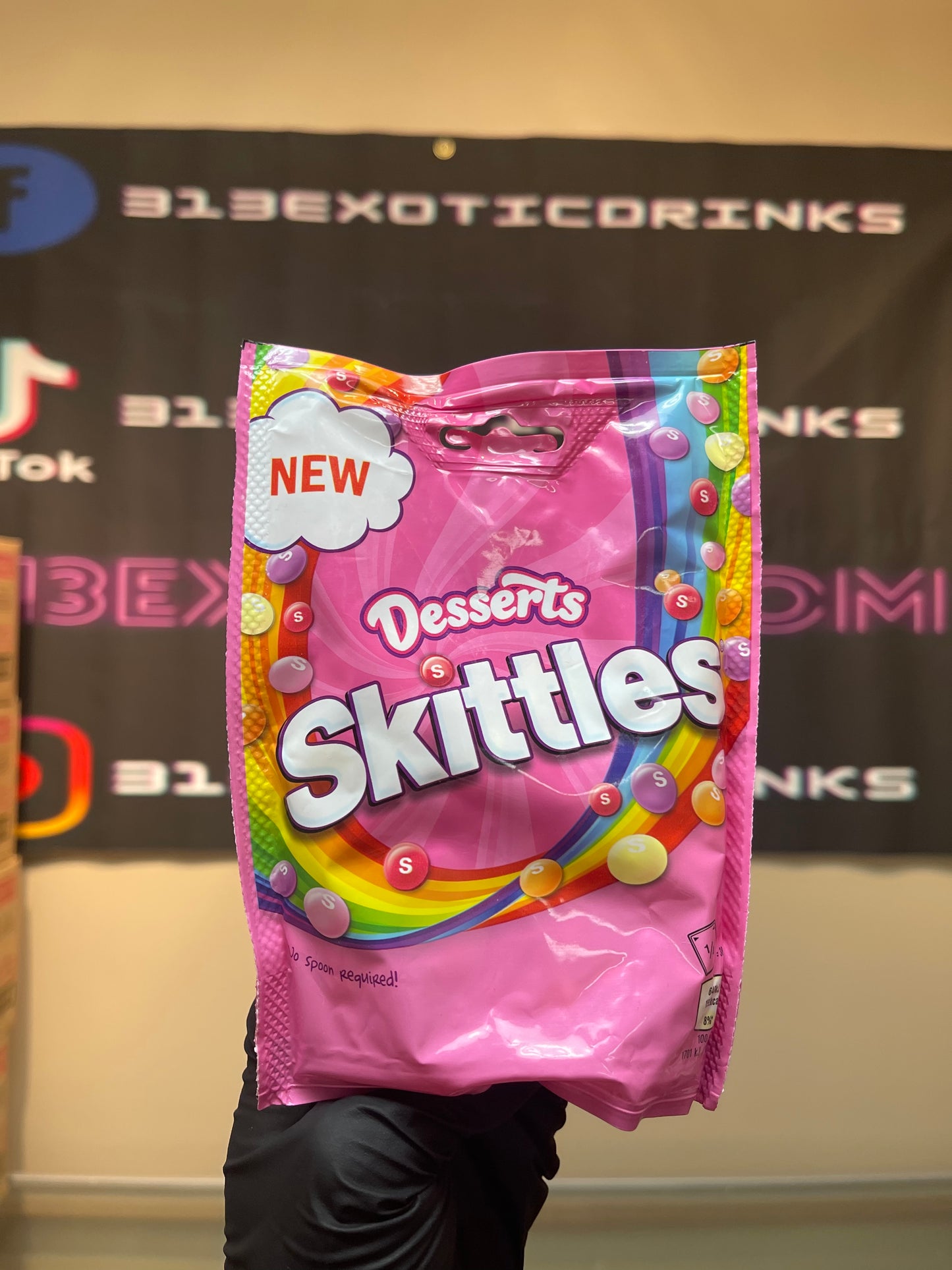 Skittles Hard Shell Desserts