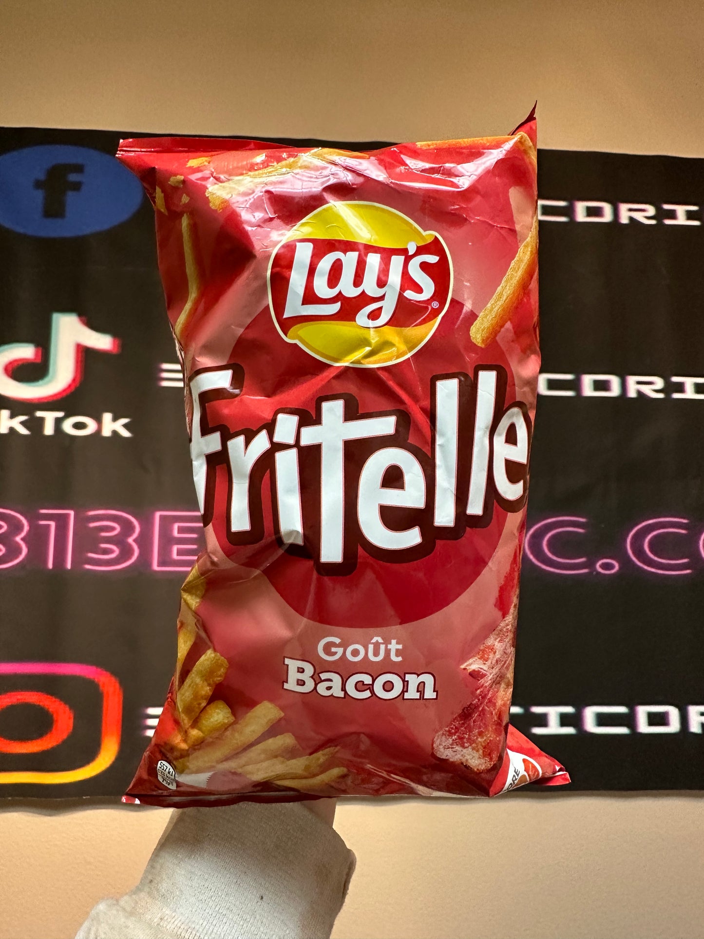 Lays Fritelle Bacon