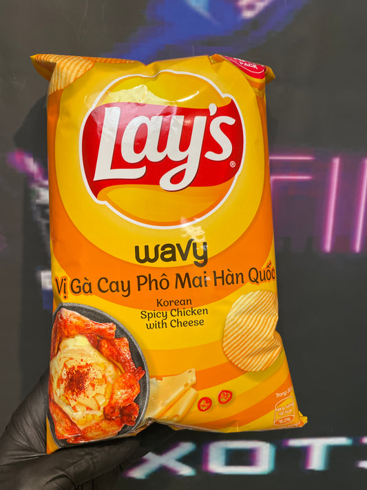 Lays Korean Spicy Chicken with Cheese case