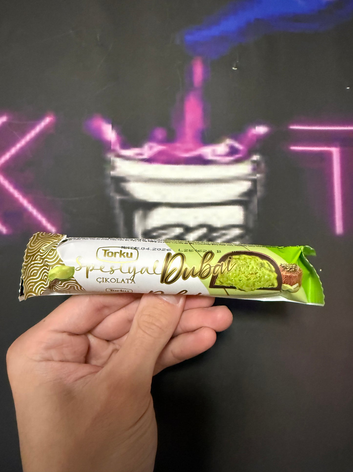Dubai chocolate bar mini