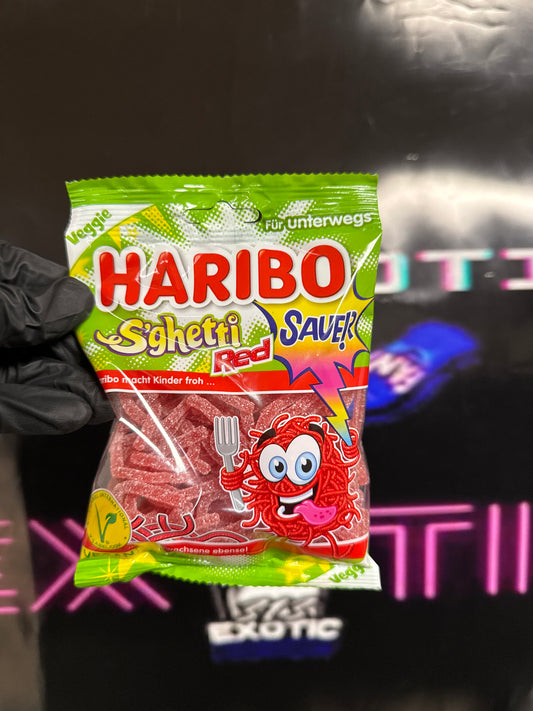 Haribo Sghettie red veggie