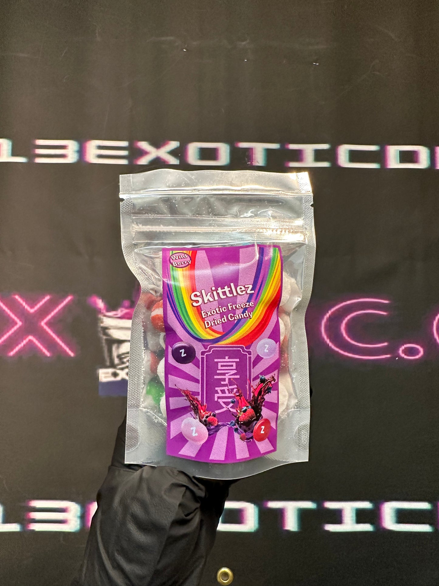 Wild Berry Exotic Freeze Dried Skittles