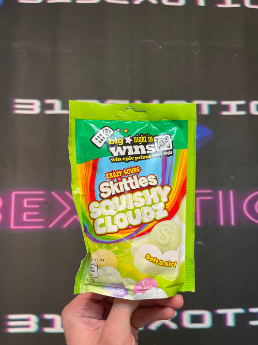 Skittles squishy clouds sour