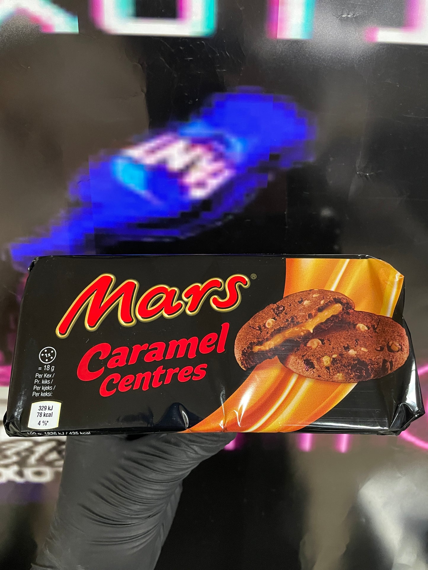 Mars Soft Centre Biscuits case