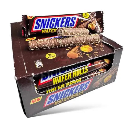Snickers wafer roll